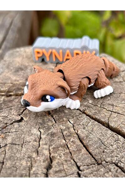pynarix Su Samuru Figür Oyuncak - Göletlerin Şık Sakini 🌊 🦦✨3D Hareketli Or...