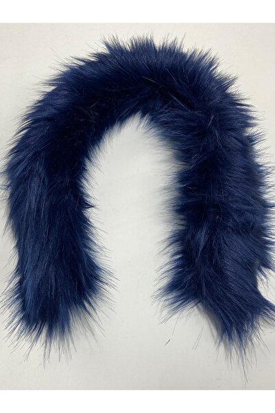 karantuhafiye Γούνα με κουκούλα Ναυτικό μπλε