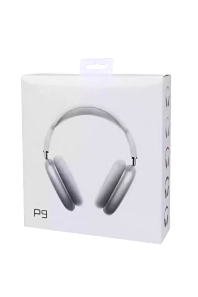 P9 Air Max Over-Ear Bluetooth Headphones White