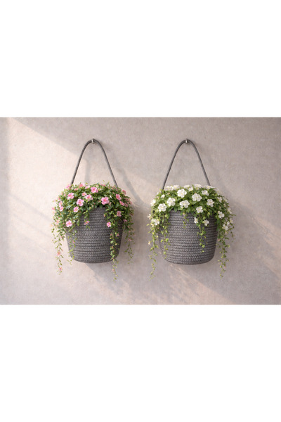 ÖRGÜM Coș organizator decorativ multifuncțional 15x15 cm (PLANTELE ȘI APARATU...
