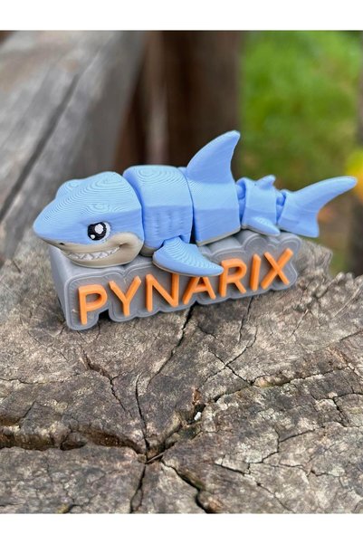 pynarix Köpek Balığı Figür Oyuncak – Okyanusun Karizmatik Avcısı! 🦈🌊⚡ 3D Ha...