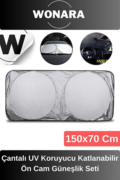 Wonara Set de parasolar pentru parbrizul mașinii, cu design special, cu strat...
