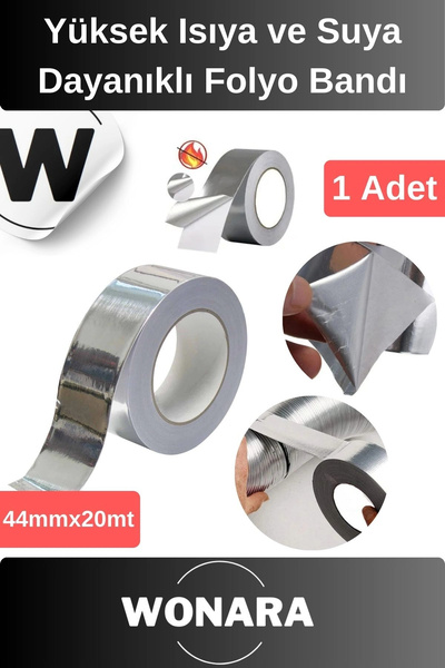 Wonara Deluxe Yüksek Isıya ve Suya Dayanıklı Yanmaz Alüminyum Soba Borusu Tam...