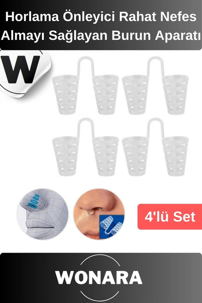 Wonara Premium Horlama Önleyici Rahat Nefes Almayı Sağlayan Uyku Kalitesini A...