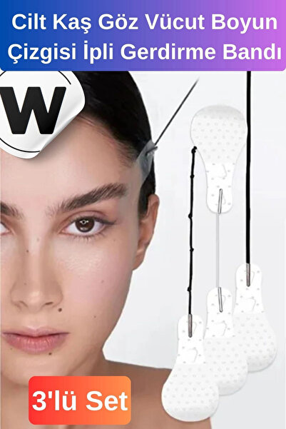 Wonara Özel Tasarım Günlük Cilt Kaş Göz Vücut Boyun Çizgisi Kaz Ayağı Pratik ...