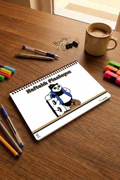 Tieni Blocnotes Planificator Săptămânal, Planificator Săptămânal, 14x20cm, A5...