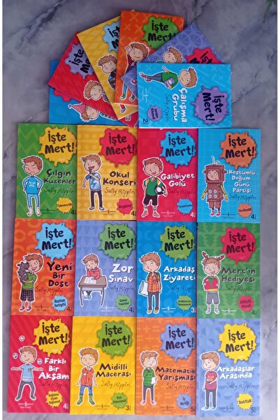 TÜRKİYE İŞ BANKASI KÜLTÜR YAYINLARI İŞTE MERT 18 KİTAP SET KAZANIMLAR SERİSİ