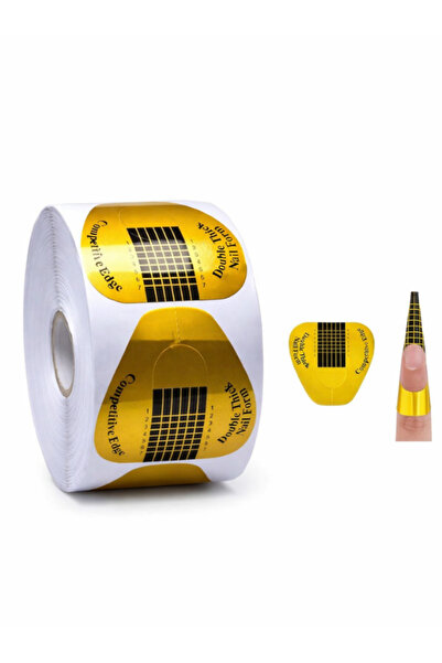 velissa Protez Tırnak Uzatma Kağıt Gold (GİTAR) Şablon Top 50 Adet