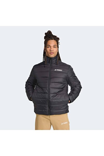 adidas Jachetă neagră pentru exterior pentru bărbați Terrex Multi Essentials ...