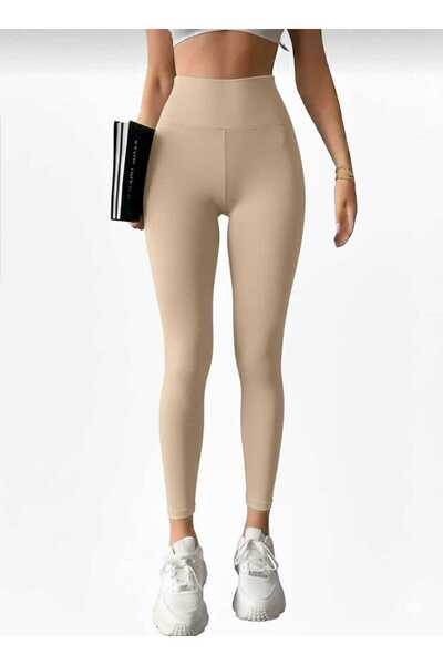 jeneric Λευκό Push Up Waist εφέ σύσφιξης κολάν