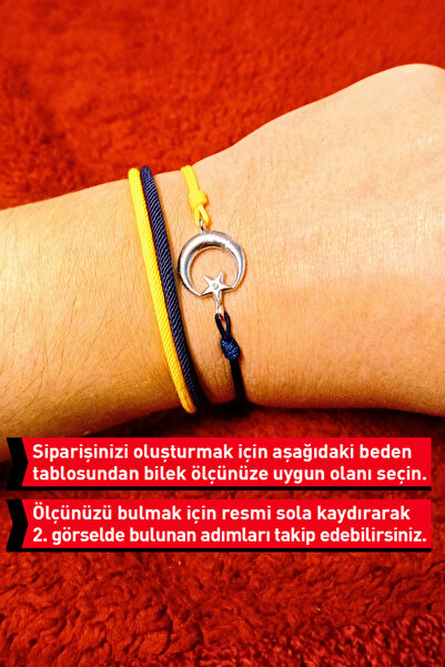 Crc Bijuteri 2'li Kombin Taraftar Bileklik