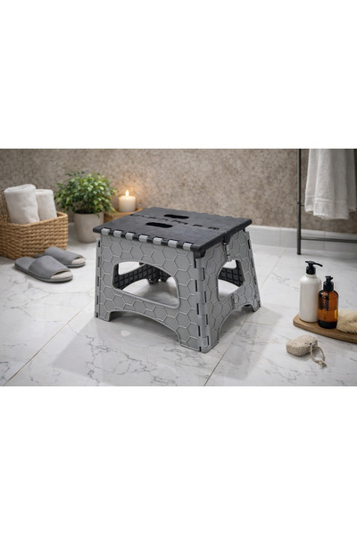 EMSALtasarım Taşınabilir Katlanır Tabure Küçük Boy Sandalye