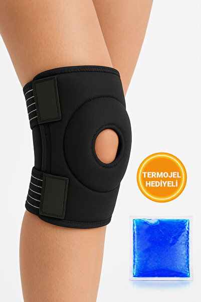 Arnee دعامة الركبة الطبية للغضروف المفصلي مع دعم رباط الرضفة دعامة الركبة قاب...