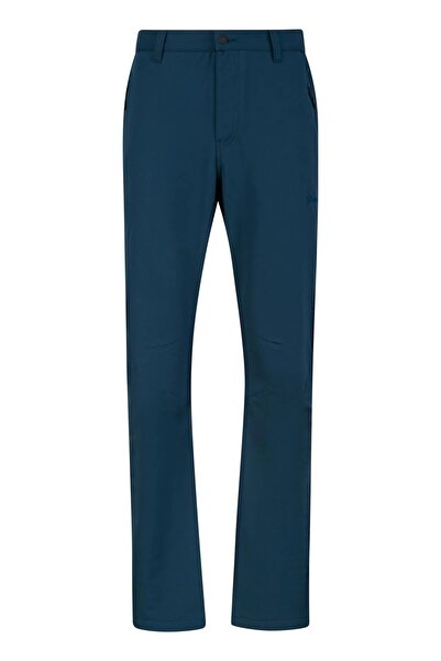 2AS Wooly Merino Wool Men's Trousers Navy Blue