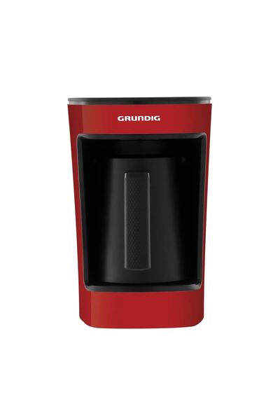 Grundig Türk Kahve Makinesi 5 Fincan Kapasitesi Kırmızı