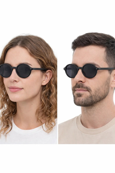 cisse 23313- Siyah UNISEX Güneş Gözlüğü – UV400 Koruma, Şık Tasarım