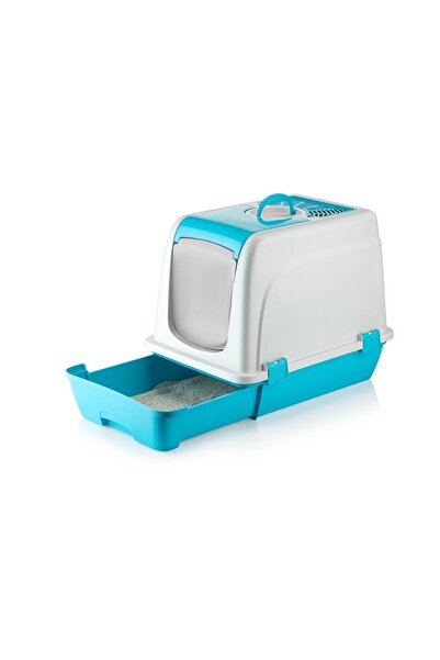 Store Orta boy kapaklı çekmeceli kedi tuvaleti