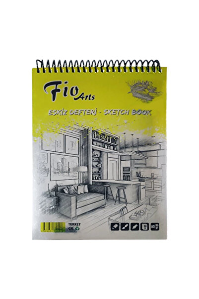 FİO كتاب رسم حلزوني 90 جرام 50 ياردة