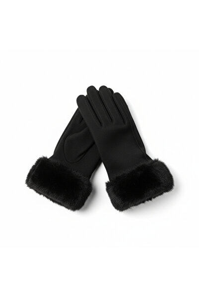 Mustran Syt Women's Furry Velvet Touchscreen Gloves Stylish Warm Plush Winter...