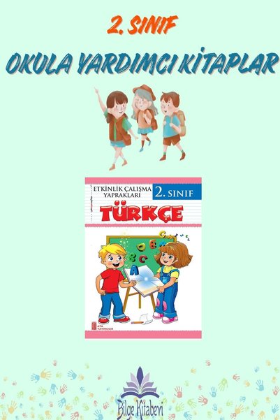 Ata Yayıncılık 2. Sınıf Etkinlik Çalışma Yaprakları Türkçe