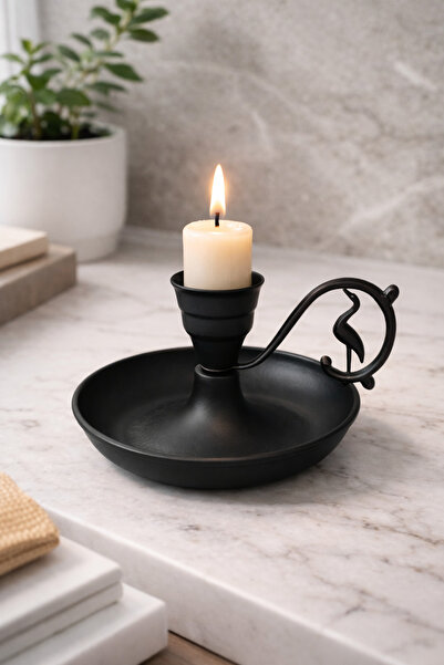 COHO Şamdan Mumluk 2'Lİ (METAL)