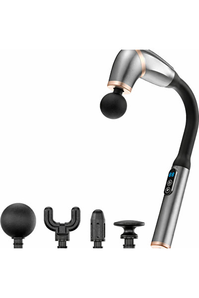 SP جهاز تدليك كهربائي محمول بتصميم U مع متسويات سرعه متعددة و 4 رؤوس قابلة لل...