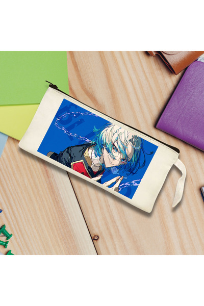 nihonwosekai حامل أقلام أنيمي بلو لوك كايزر