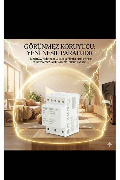 Trimbox Yeni Nesil Parafudr (Trifaze)