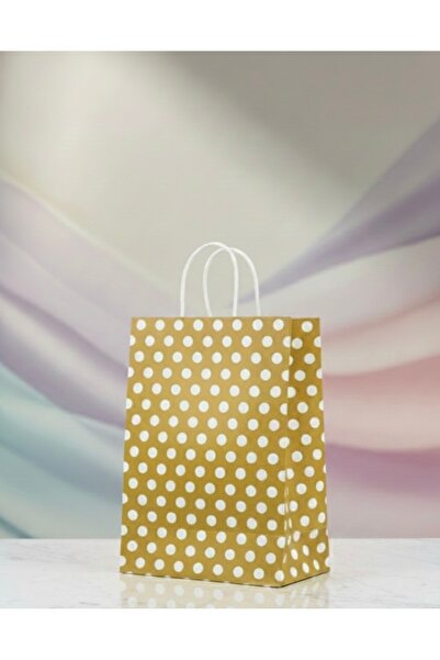 aybaş kağıtçılık 1. حقيبة ورقية كرافت عالية الجودة مقاس 18×24 سم (5 قطع) بلون...