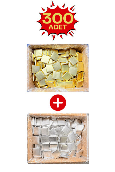 Bubi Çikolata Altın & Gümüş Sargılı Sütlü Madlen 2 Kg İkramlık Çikolata