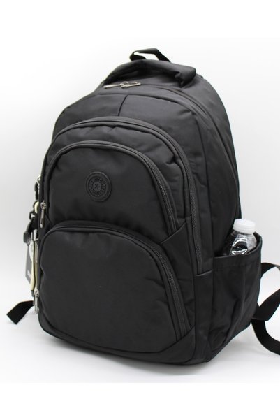 Bevitton 34600 Waterproof Fabric School Bag Unixes School Backpack Black
