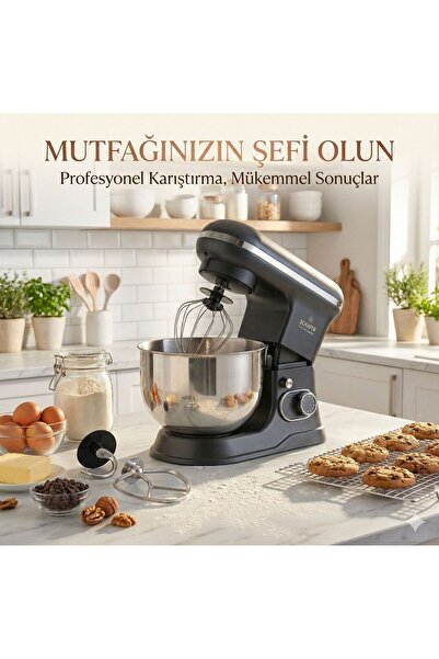 Schafer 1500 Watt Profesyonel Stand Mikser
