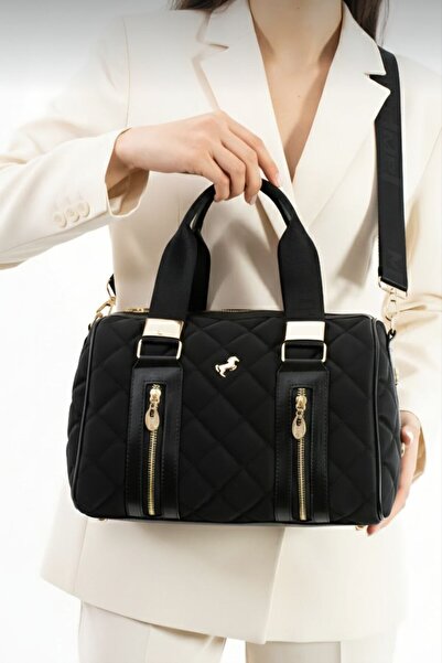 Miami Polo Clup Polo Femei - Geantă de mână și de umăr cu curea lungă reglabi...