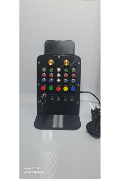 KAPLAN 3D BASKI Buton box simülasyon oyunları için