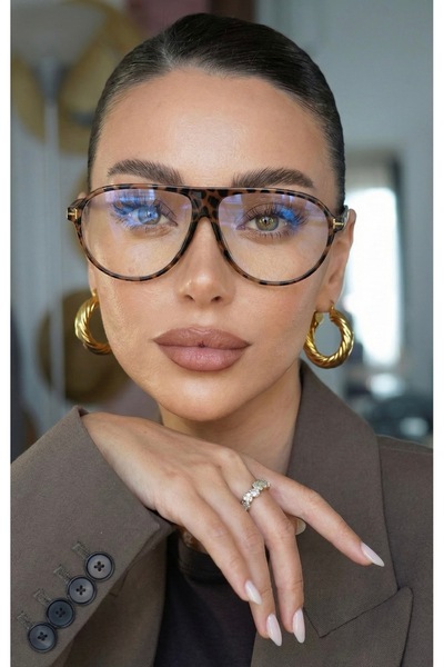 LOOKUP Blue Light Protection Glasses Women Optical Compatible 400-450Nm Prote...