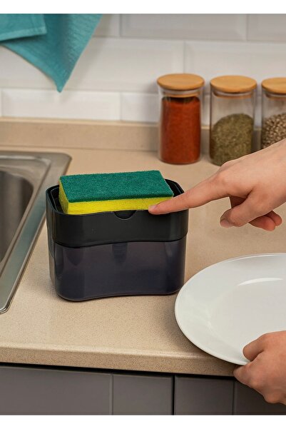 Sungroup Pompă recipient detergent Spongematic, dozator săpun lichid, suport ...