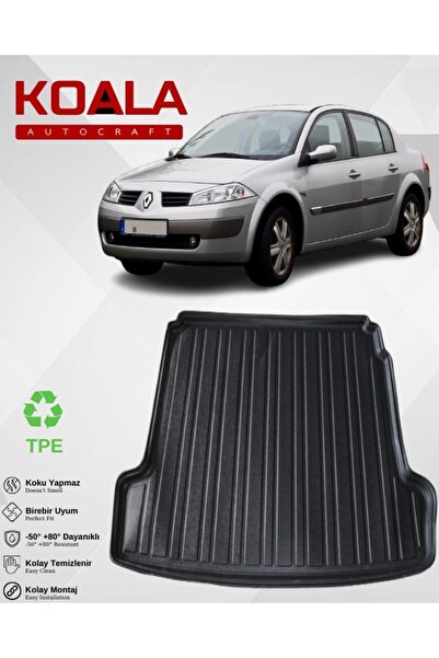 KoalaOtoTekstil Renault Megane 2 Sedan (2004-2010) 3d Bagaj Havuzu