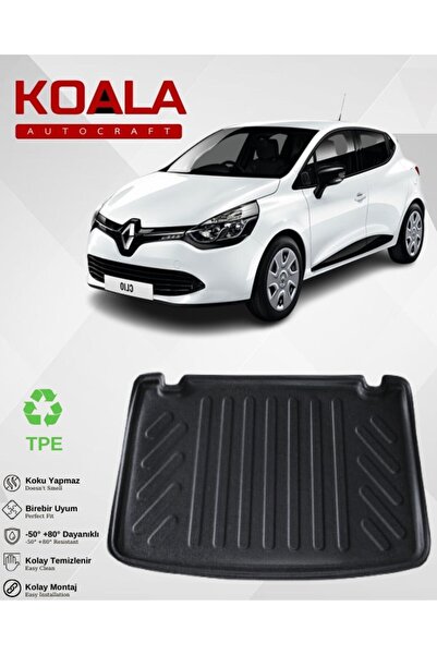 KoalaOtoTekstil Renault Clio 4 Hatchback (2012-2019) 3d Bagaj Havuzu