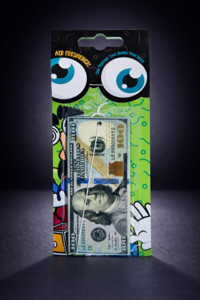 PABALAS Yüz Dolar Tasarımlı Dekoratif Oto Araç Kokusu Ve Aksesuarı