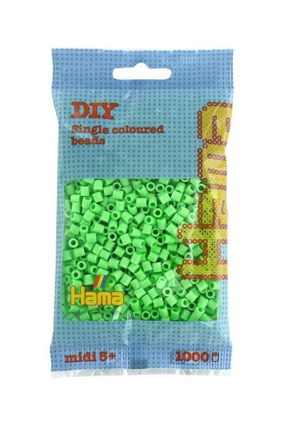 Hama خرز ميدي 1000 قطعة - أخضر باستيل