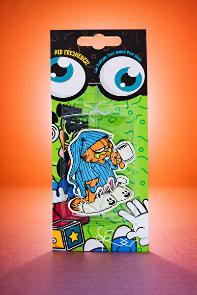 bikoku Miskin Garfield Tasarımlı Parfüm Esanslı Dekoratif Oto Araç Kokusu Ve ...