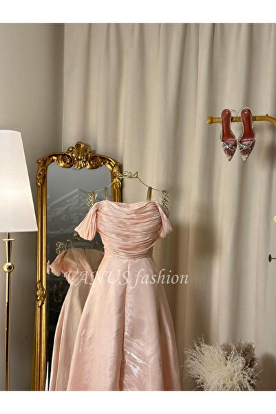 vanus fashion فستان سهرة طويل 4601