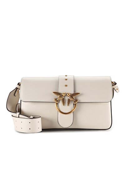 PİNKO Love One Umhängetasche Leder 27 cm