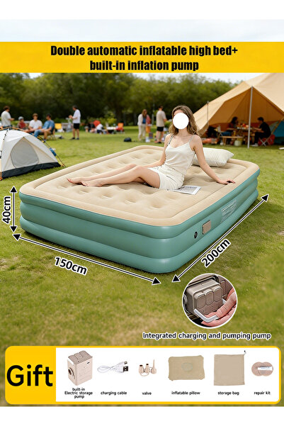 Generic مرتبة هوائية أوتوماتيكية للراحة في الهواء الطلق وقت الظهيرة - سرير أر...