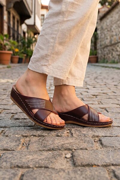 GEZER Летни дамски ежедневни чехли с удобна подметка