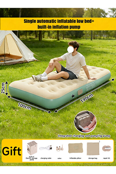 Generic سرير قابل للنفخ - مرتبة هوائية لأخذ قيلولة بعد الظهر في المنزل - التخ...