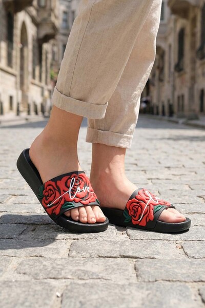 GEZER Γυναικείες καλοκαιρινές άνετες παντόφλες σόλας για το σπίτι και τον κήπο