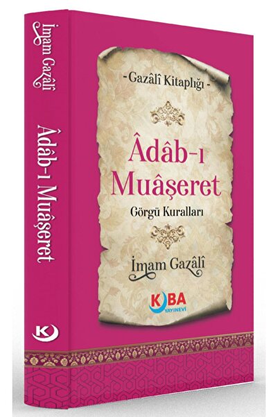 Kitap Pazarı İMAM GAZALİ-Âdâb-ı Muâşeret -Görgü Kuralları