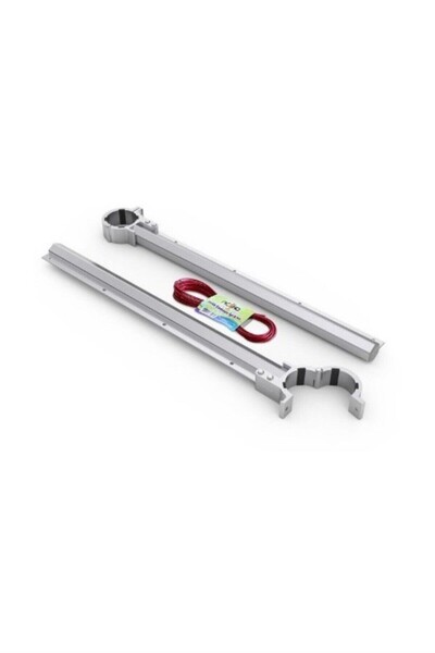 Genel Markalar Balkon Çamaşır Kurutma Askılığı Yuvarlak Küpeşte Ve Çamaşır Ip...