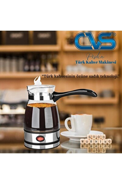 Store Dn 19830 Pi̇sha Cam Electric Turkish Coffee Pot